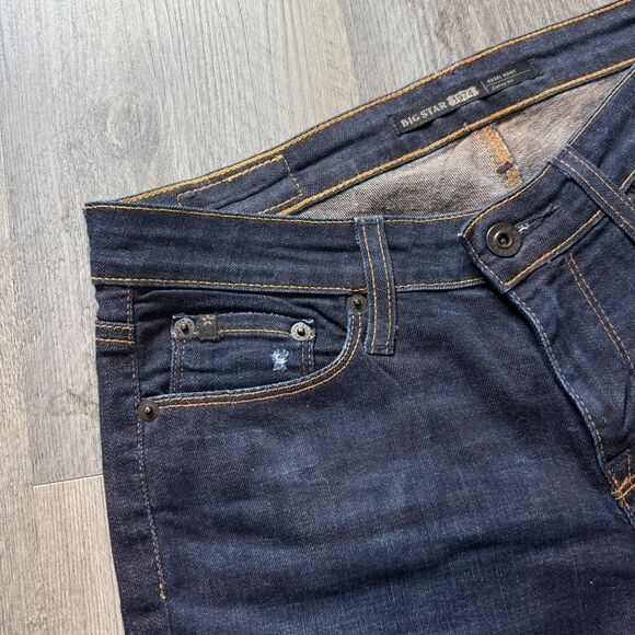 Big Star Hazel Boot Curvy Fit Jeans 27 Long Dark Wash - Picture 5 of 12